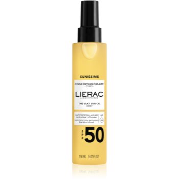 Lierac Sunissime The Silky Sun Oil ulei pentru plaja SPF 50 - imagine 2